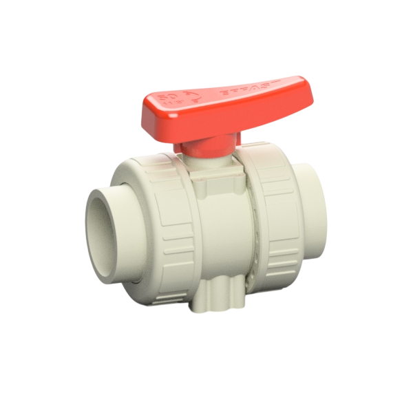 PP Ball Valve 3 Pcs Screwed Ends
