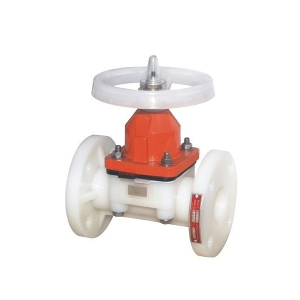 PP Diaphragm Valve Flanged Ends