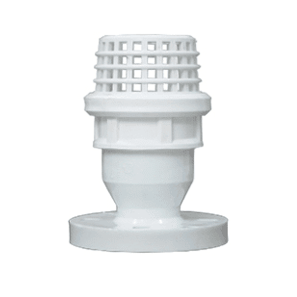 PP Foot Valve Flanged Ends